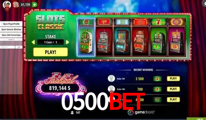 Slots no Site 0500bet